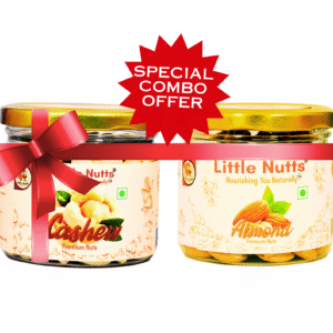 Premium Dryfruits 300gm  Combo Pack - Pack of 2 (Cashew 150g & Almond 150g)
