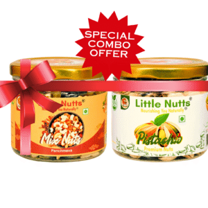 Premium Dryfruits 300gm  Combo Pack - Pack of 2 (Mix Nuts 150g & Pista150g)