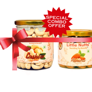Premium Dryfruits 400gm  Combo Pack - Pack of 2 (Cashew 250g + Almonds150g)