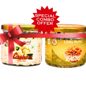 Premium Dryfruits 300gm  Combo Pack - Pack of 2 (Cashew 150g &   Golden Raisins 150g)